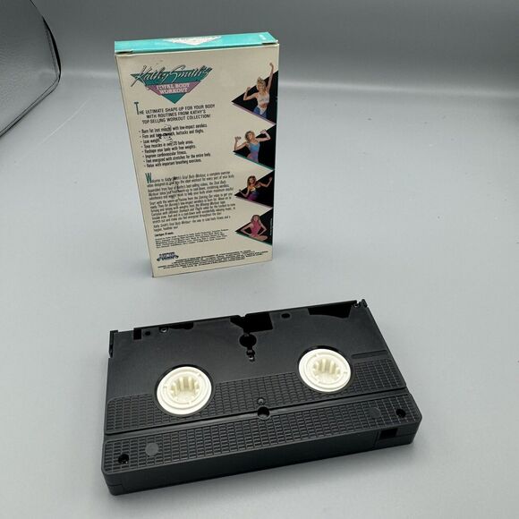 Kathy Smith's Total Body Workout 1990 VHS 64 Minutes Exercise and Fitness - Picture 2 of 7